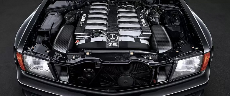 Культовый Mercedes-Benz SEC возвращается, и на этот раз с мотором V12 от Pagani Zonda